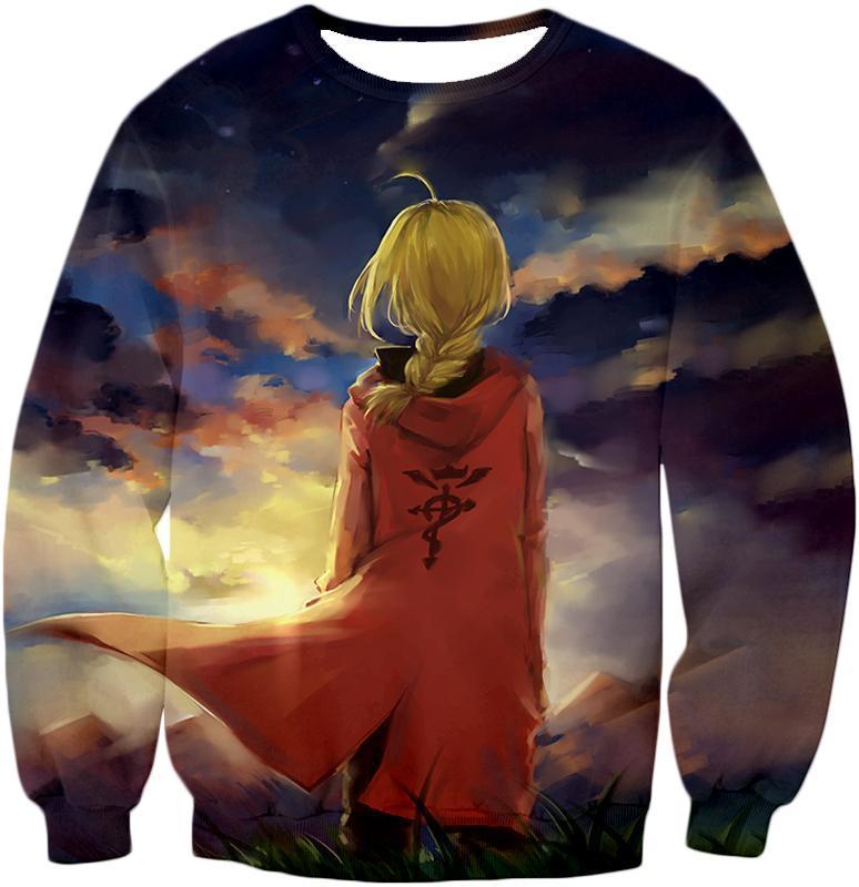 OtakuForm-OP T-Shirt Sweatshirt / XXS Fullmetal Alchemist Best State Alchemist Edward Elrich Art T-Shirt