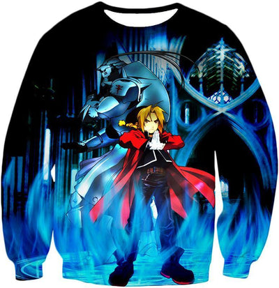 OtakuForm-OP T-Shirt Sweatshirt / XXS Fullmetal Alchemist Brothers Forever Edward Elrich x Alponse Elrich Cool Anime Action T-Shirt