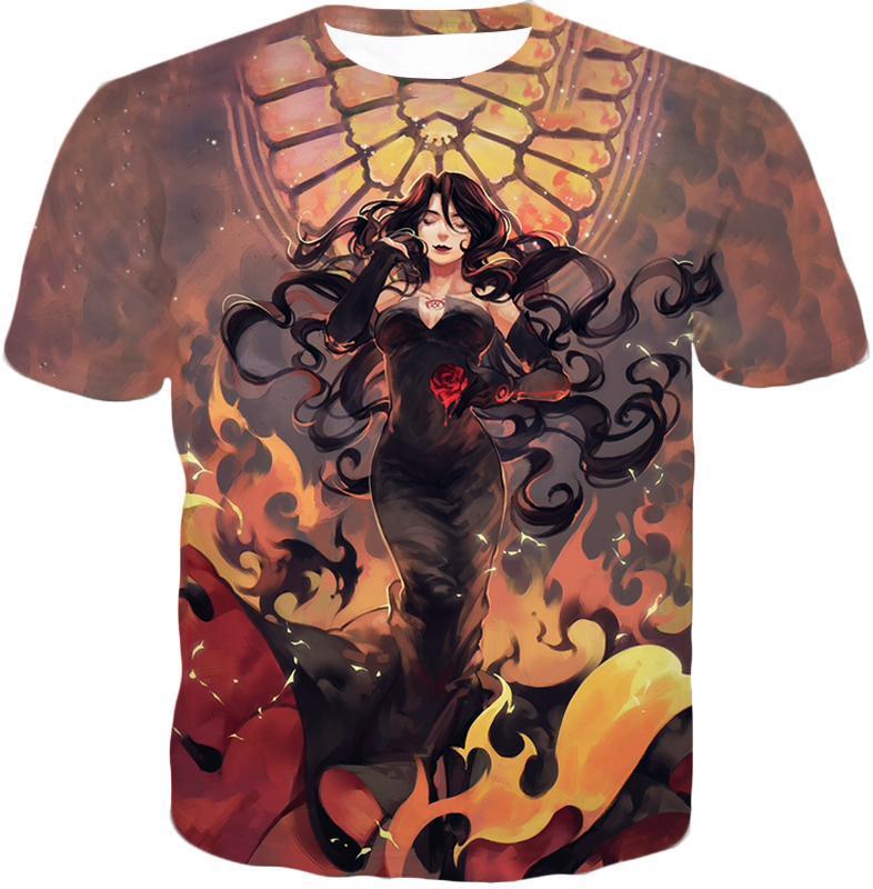 OtakuForm-OP Hoodie T-Shirt / XXS Fullmetal Alchemist Fullmetal Alchemist Beautiful Homunculi Lust Hoodie