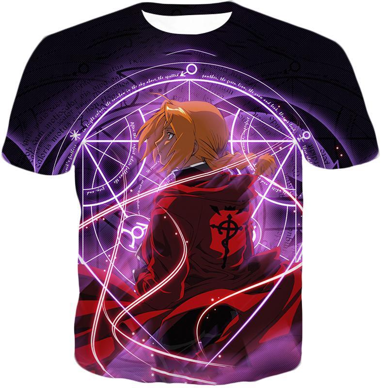 OtakuForm-OP Hoodie T-Shirt / XXS Fullmetal Alchemist Fullmetal Alchemist Edward Elrich Anime Alchemy Action Hoodie