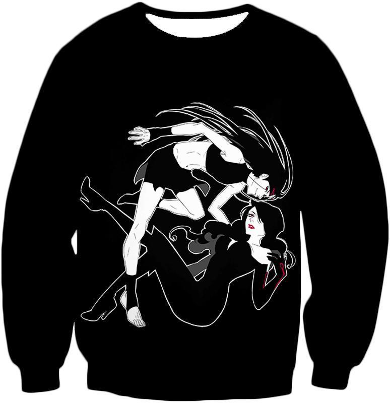 OtakuForm-OP T-Shirt Sweatshirt / XXS Fullmetal Alchemist Homunculi Envy x Lust Amazing Fullmetal Alchemist Anime Black T-Shirt