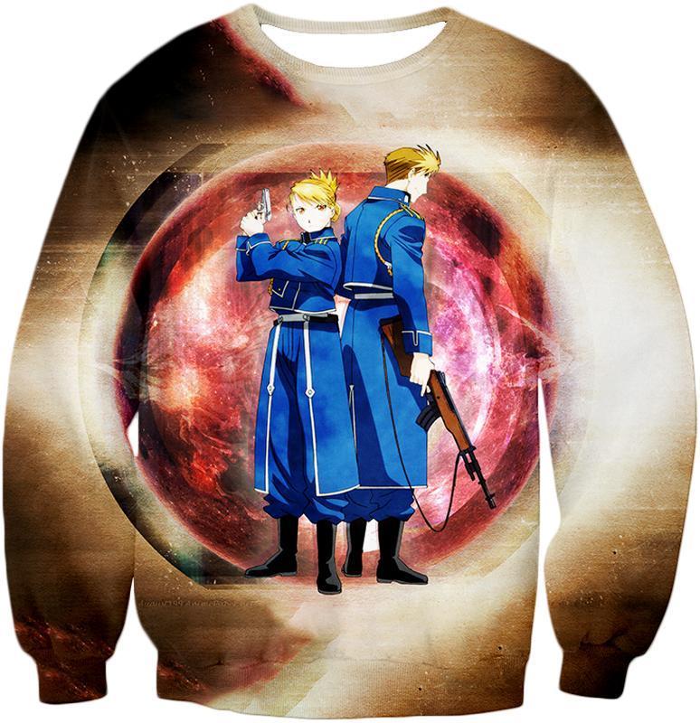 OtakuForm-OP T-Shirt Sweatshirt / XXS Fullmetal Alchemist Military Personnel Riza Hawkeye x Jean Havoc T-Shirt