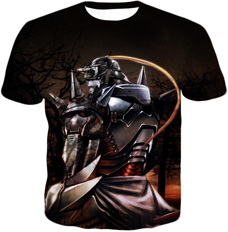 OtakuForm-OP Hoodie T-Shirt / XXS Fullmetal Alchemist Trapped in an Armour Cool Hero Alphonse Elrich Graphic Hoodie