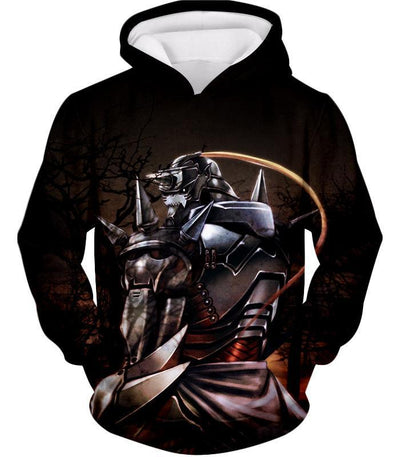 OtakuForm-OP T-Shirt Hoodie / XXS Fullmetal Alchemist Trapped in an Armour Cool Hero Alphonse Elrich Graphic T-Shirt