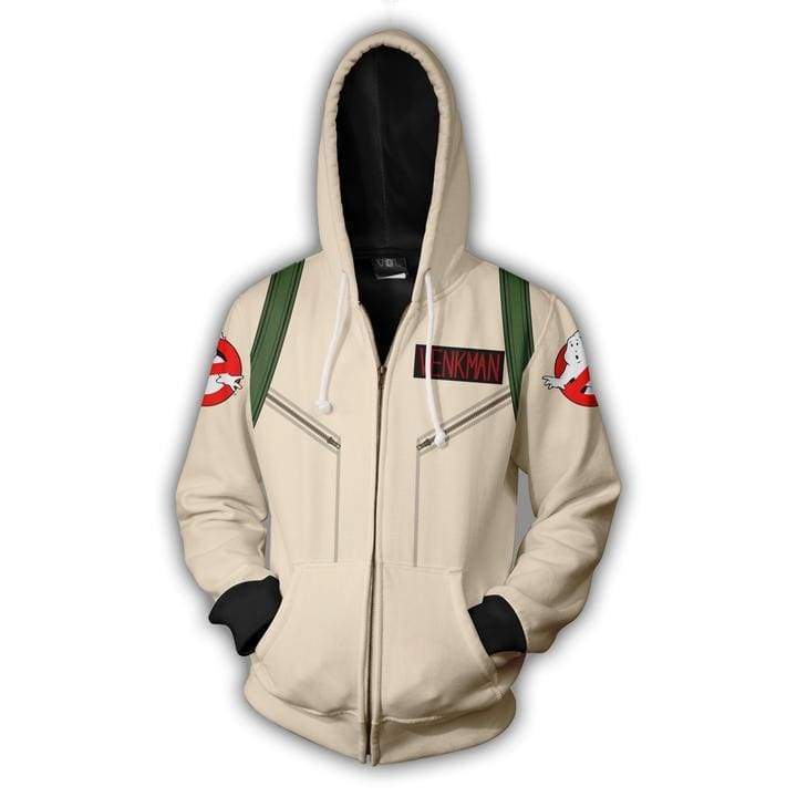 OtakuForm-OP Cosplay Jacket Zip Up Hoodie / XS Ghostbusters Zip Up Hoodie Jacket
