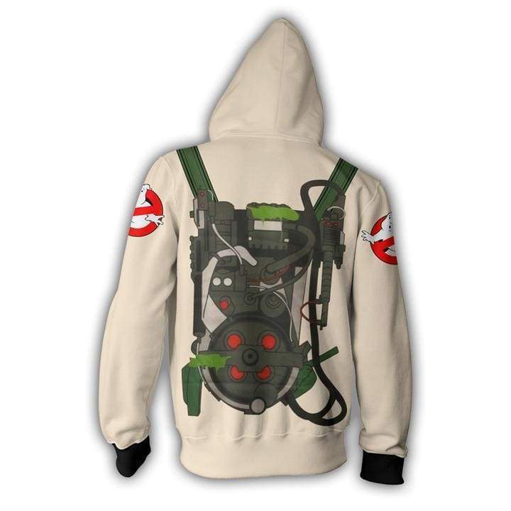 OtakuForm-OP Cosplay Jacket Zip Up Hoodie / XS Ghostbusters Zip Up Hoodie Jacket