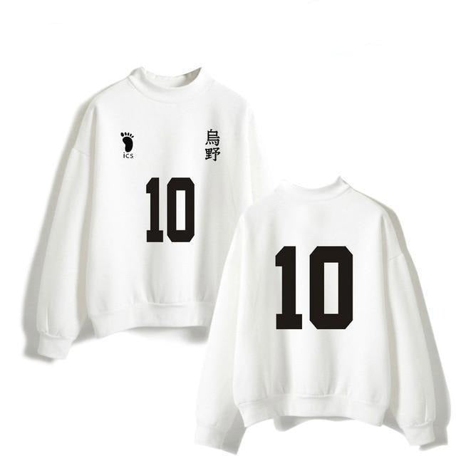 Haikyuu Merch White / XXS Haikyuu Sweat Uniform T-Shirt Hinata Shoyo