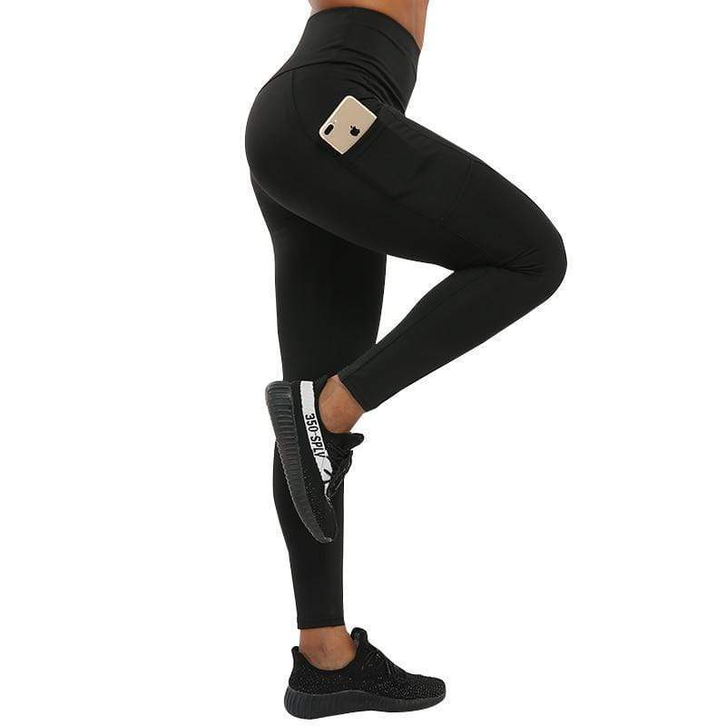 OtakuForm-SH Gym Legging L / Pocket Black High Waist Workout Legging with Pockets