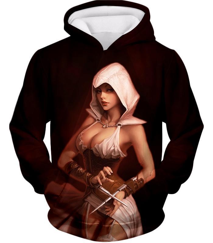OtakuForm-OP Sweatshirt Hoodie / XXS Hot Female Assassin Cool Promo red Sweatshirt