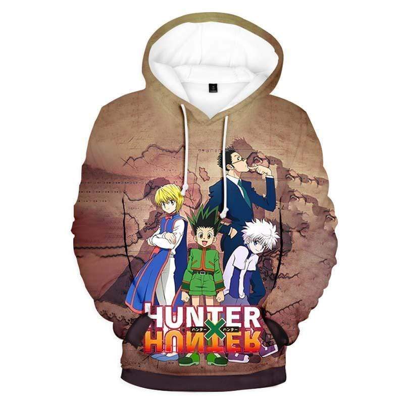 Hunter x Hunter Hoodie XXS Hunter x Hunter  Japanese  Edition Group Hoodie -Hunter x Hunter Apparel Hoodie