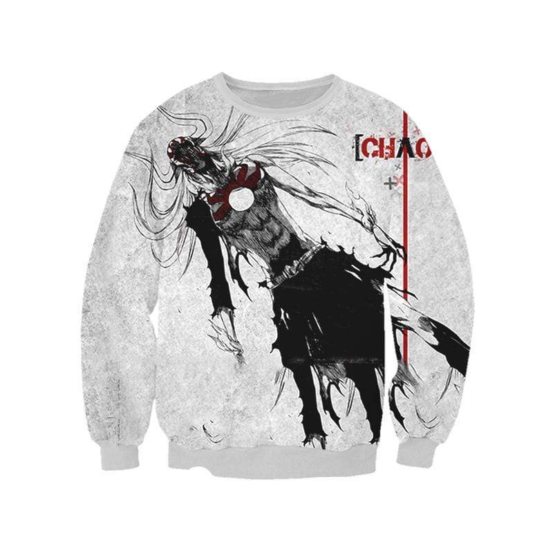 OtakuForm-Bleach Sweatshirt XXS Ichigo Hollow Sweatshirt - Bleach 3D Printed Sweatshirt
