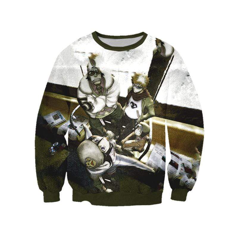 OtakuForm-Bleach Sweatshirt XXS Ichigos Group Sweatshirt - Bleach 3D Printed Sweatshirt