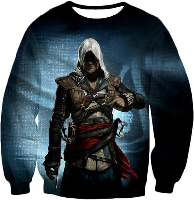 OtakuForm-OP Zip Up Hoodie Sweatshirt / XXS Incredible Hero Edward James Assassin's Creed Black Flag Promo Zip Up Hoodie
