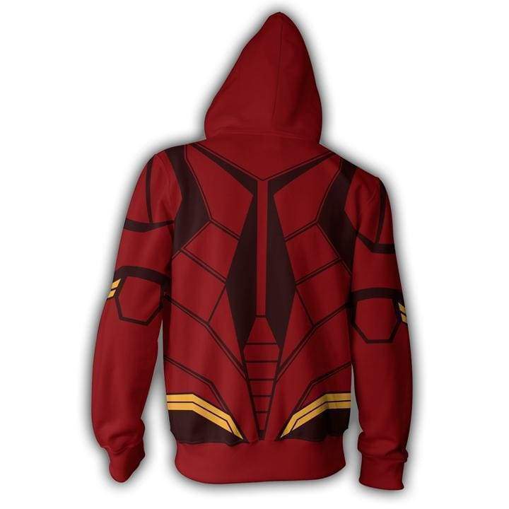 OtakuForm-OP Cosplay Jacket Zip Up Hoodie / US XS (Asian S) Justice League Hoodie - The Flash Jacket