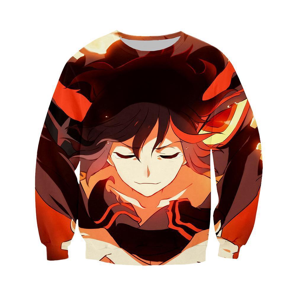 OtakuForm-AM Sweatshirt M / Multicolor Kill la Kill Sweatshirt - Powerful Ryuko Sweatshirt