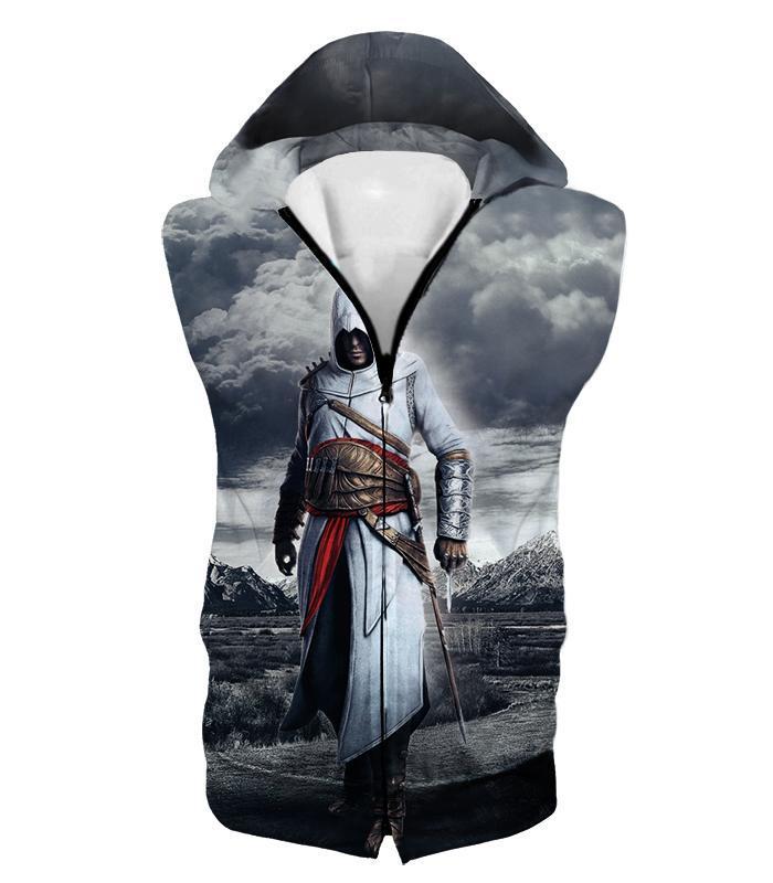 OtakuForm-OP Hoodie Hooded Tank Top / XXS Legendary Assassin Hero Altair Cool Assassin Creed Promo Hoodie