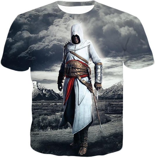OtakuForm-OP T-Shirt T-Shirt / XXS Legendary Assassin Hero Altair Cool Assassin Creed Promo T-Shirt