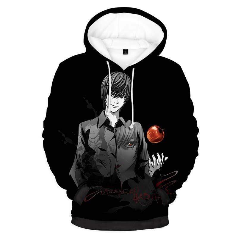 Death Note Hoodie XXS Light Yagami Abyss Edition - Death Note Jacket Hoodie