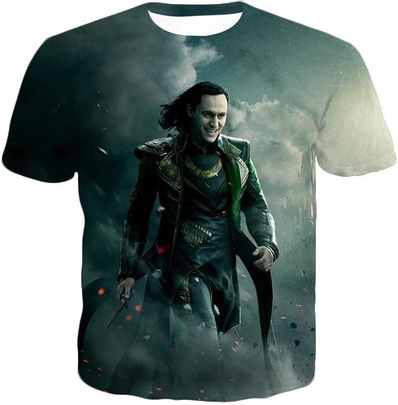 OtakuForm-OP Hoodie T-Shirt / XXS Loki Odinson the War Criminal Avengers Promo Action Hoodie