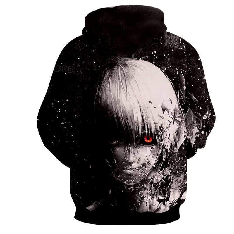 Tokyo Ghoul Hoodie XXS Lust For Flesh Ken Kaneki Hoodie  - Tokyo Ghoul 3D Graphic Jacket