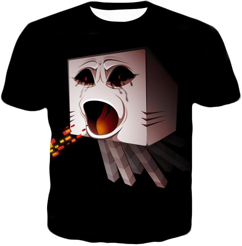 OtakuForm-OP T-Shirt T-Shirt / US XXS (Asian XS) Minecraft T-Shirt - Flying Fire Monster Ghast T-Shirt