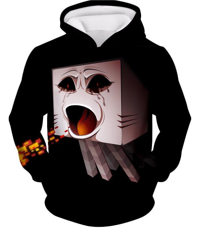 OtakuForm-OP T-Shirt Hoodie / US XXS (Asian XS) Minecraft T-Shirt - Flying Fire Monster Ghast T-Shirt