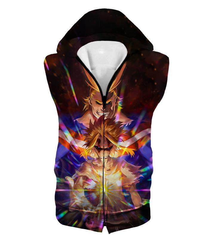 OtakuForm-OP Hoodie Hooded Tank Top / XXS My Hero Academia Hoodie - My Hero Academia Number One Hero All Might One for All Holder Cool Anime Graphic Hoodie