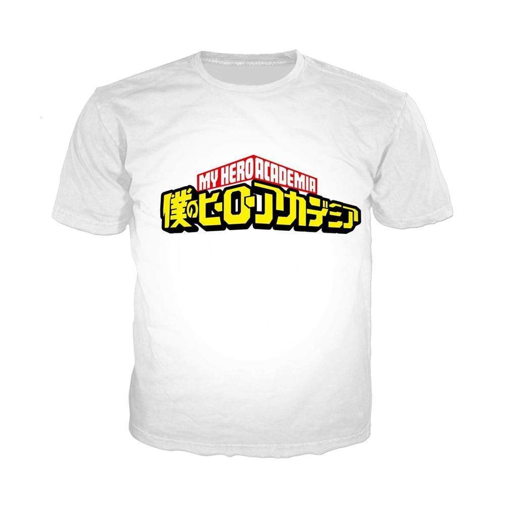 Anime Merchandise T-Shirt M My Hero Academia Shirt - Series Logo T-Shirt
