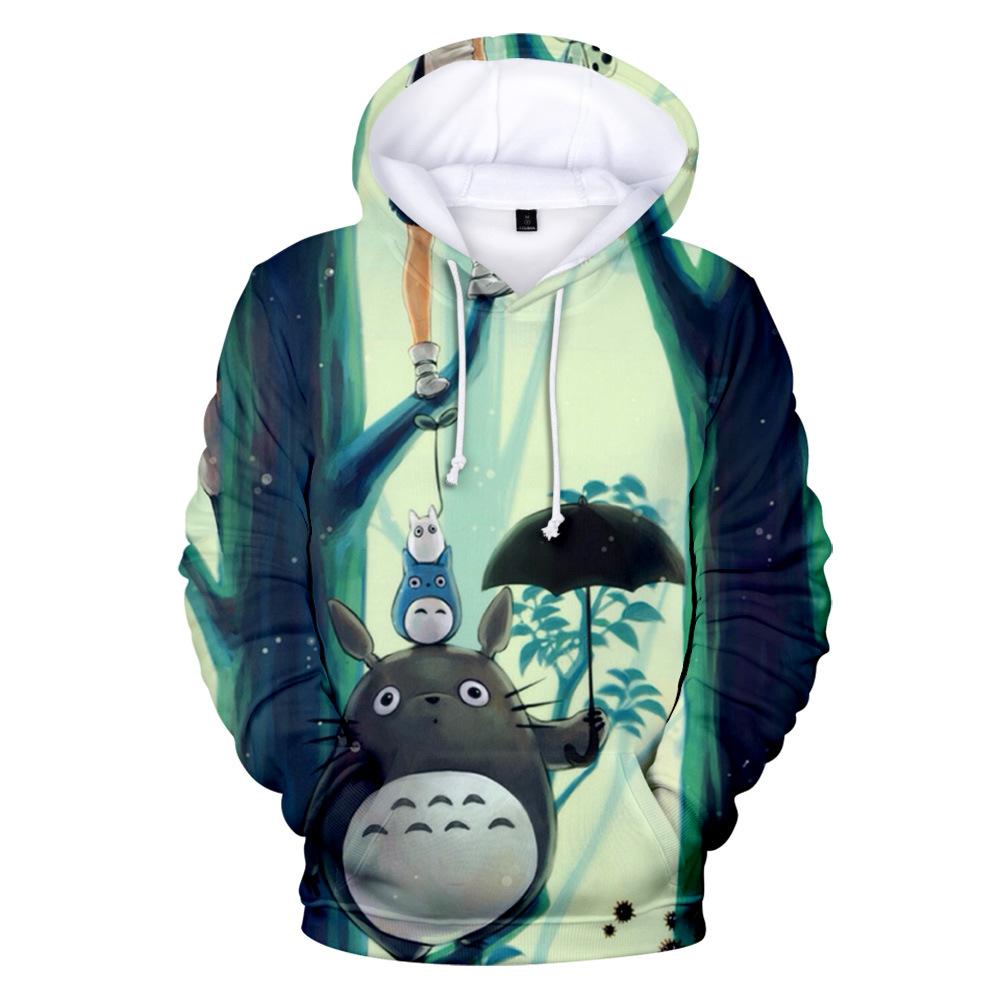 Totoro Hoodie XXS My Neighbor Totoro Hoodie – Anime Hooded Sweatshirt
