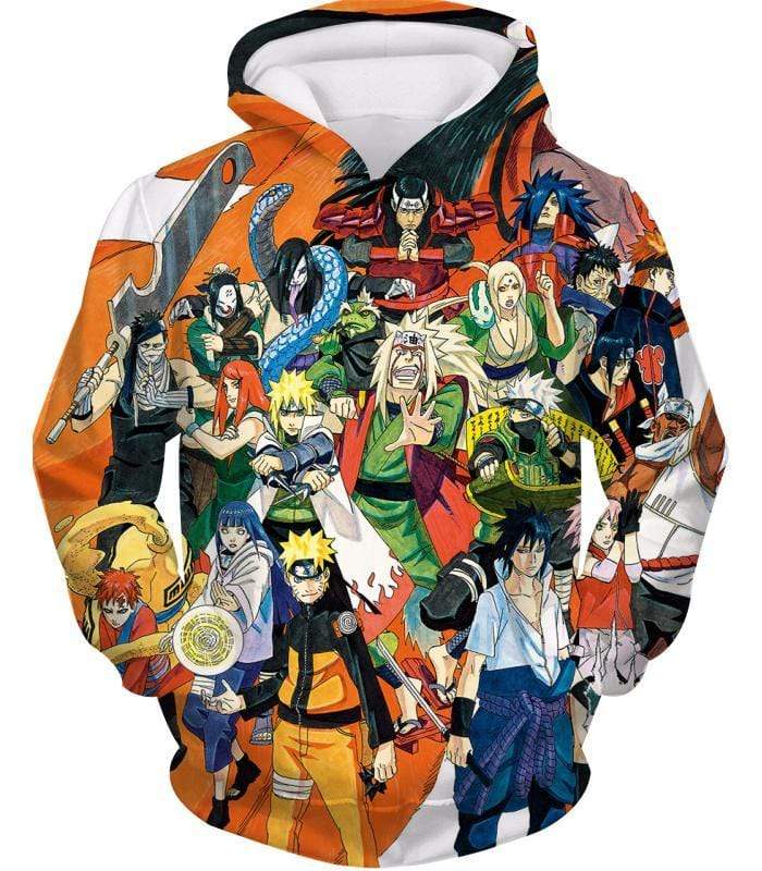 OtakuForm-OP Hoodie Hoodie / XXS Naruto All Characters Hoodie