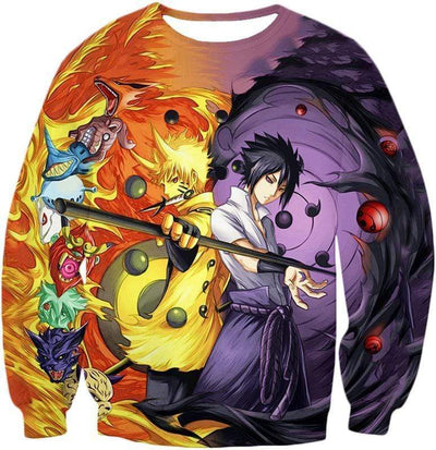 OtakuForm-OP T-Shirt Sweatshirt / XXS Naruto Brothers Naruto and Sasuke T-Shirt