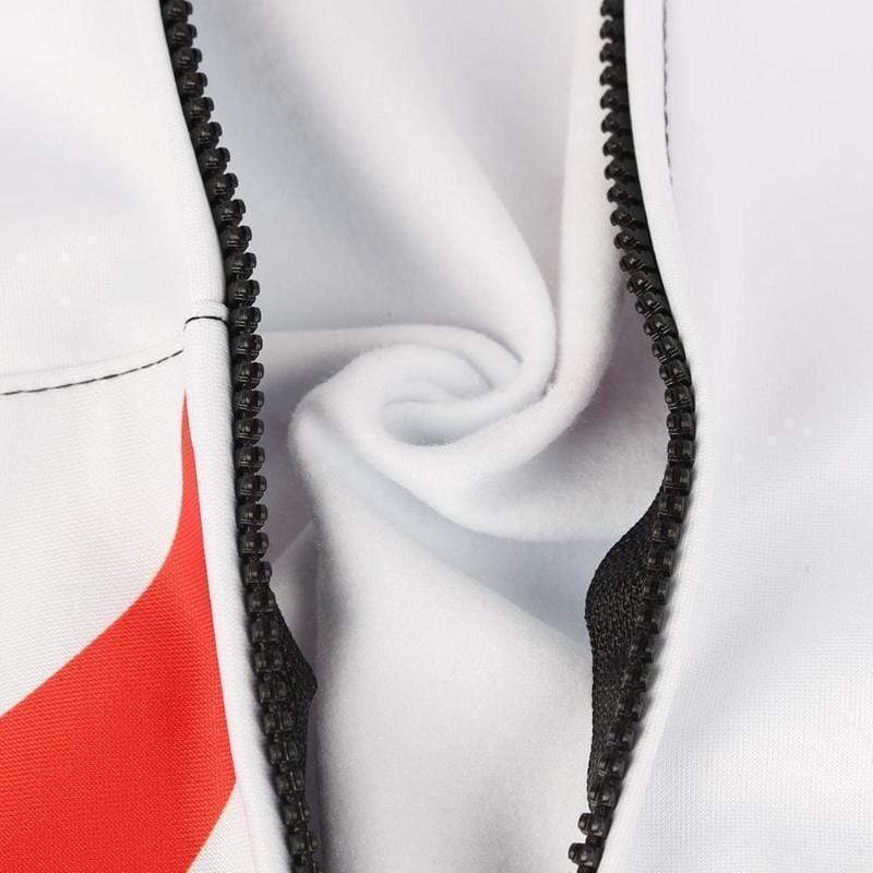 OtakuForm-Naruto Zip Up Hoodie XXS Naruto Hoodie - 4th Hokage Uniform Zip Up White Hoodie