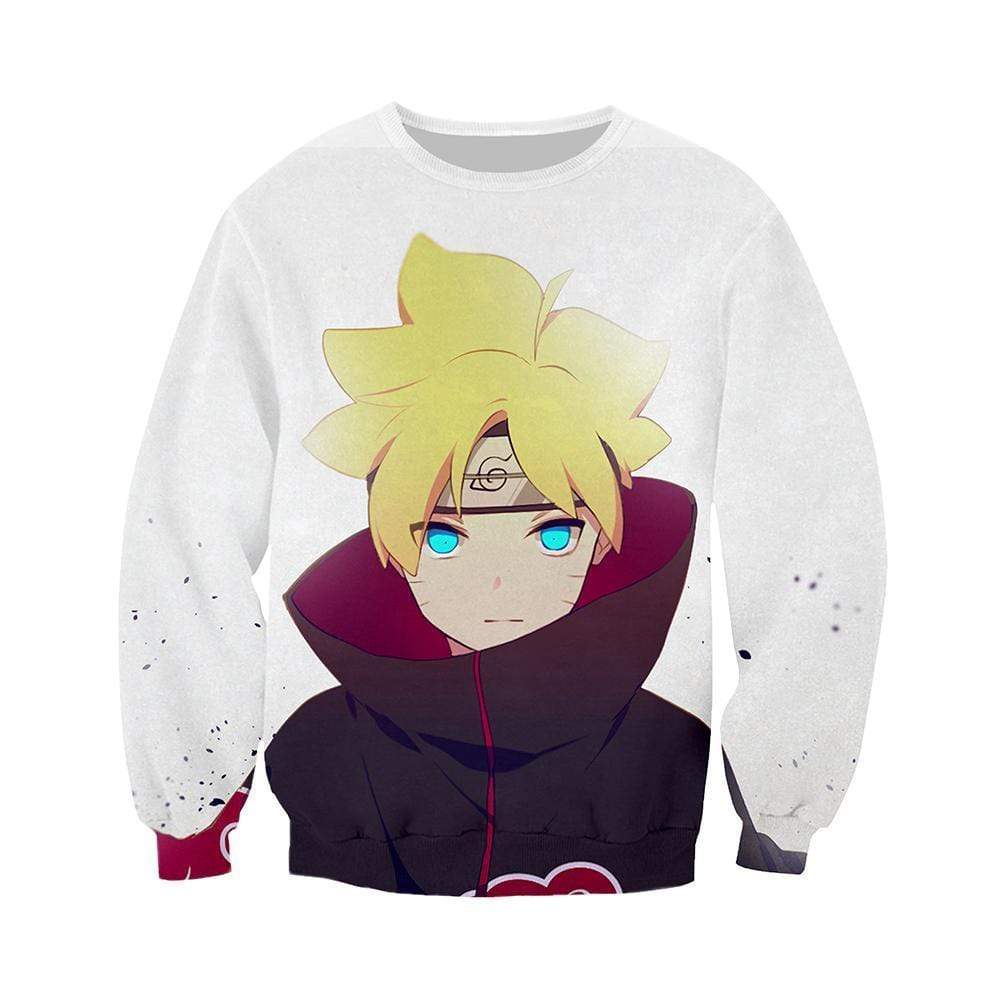 Anime Merchandise Sweatshirt M Naruto Sweatshirt  - Boruto Sweatshirt