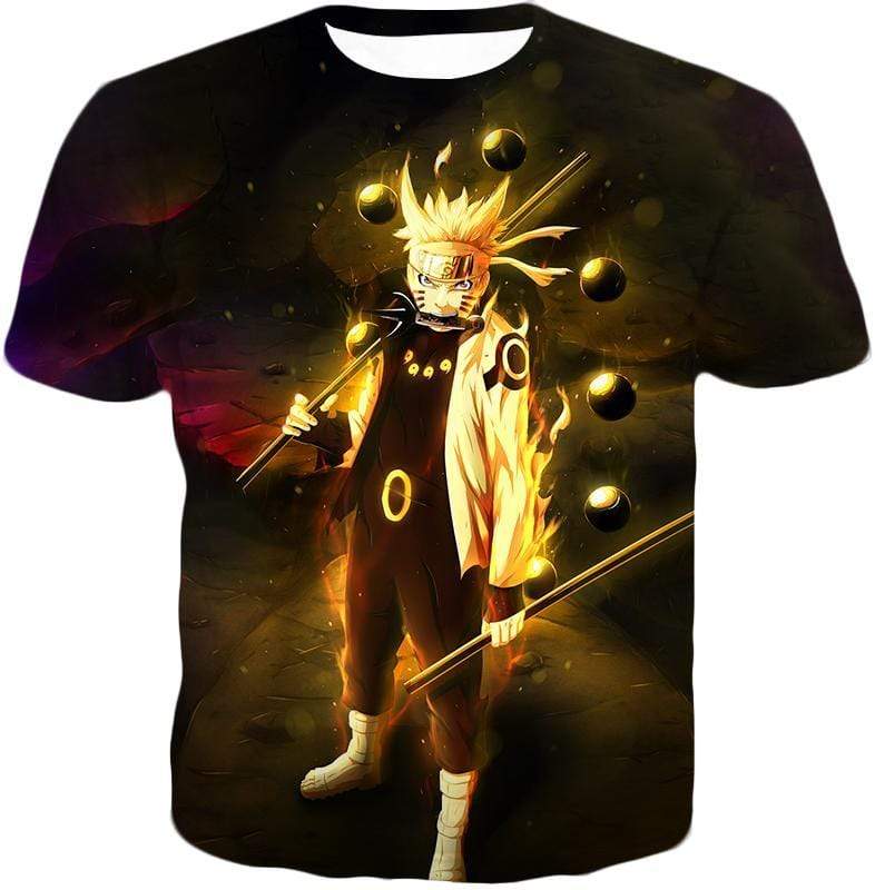 OtakuForm-OP T-Shirt T-Shirt / XXS Naruto Ultimate Ninja Hero Boruto Tail Beast Mode plSage of Six Paths Cool T-Shirt