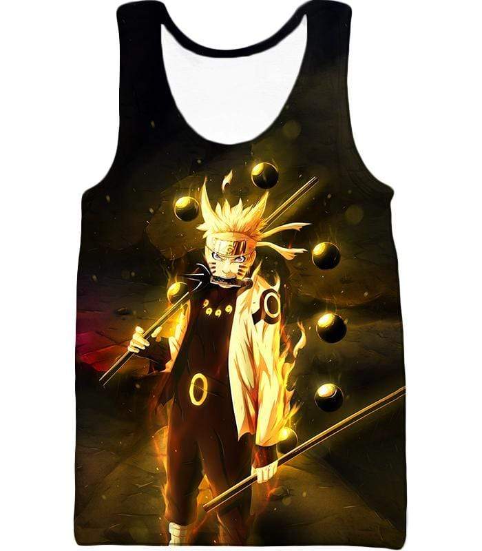 OtakuForm-OP T-Shirt Tank Top / XXS Naruto Ultimate Ninja Hero Boruto Tail Beast Mode plSage of Six Paths Cool T-Shirt