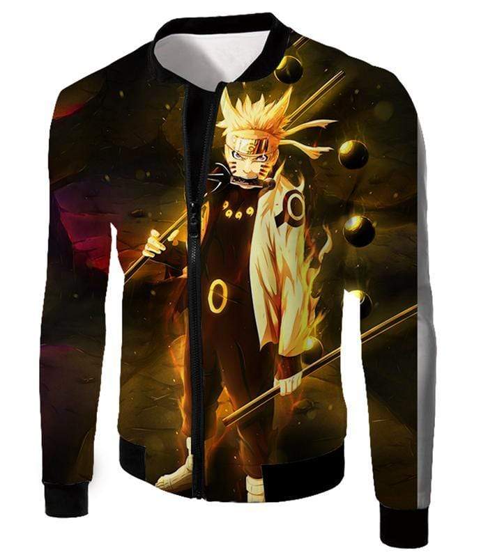 OtakuForm-OP T-Shirt Jacket / XXS Naruto Ultimate Ninja Hero Boruto Tail Beast Mode plSage of Six Paths Cool T-Shirt
