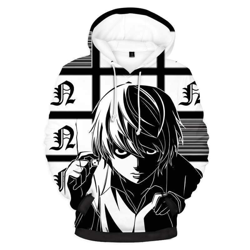 Death Note Hoodie XXS Nate River 'Near' and  Dice - Death Note Hoodie