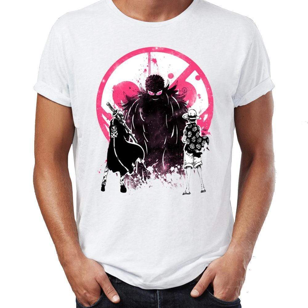 Anime Merchandise T-Shirt M One Piece - Ninja-Pirate-Mink-Samurai Alliance T-Shirt