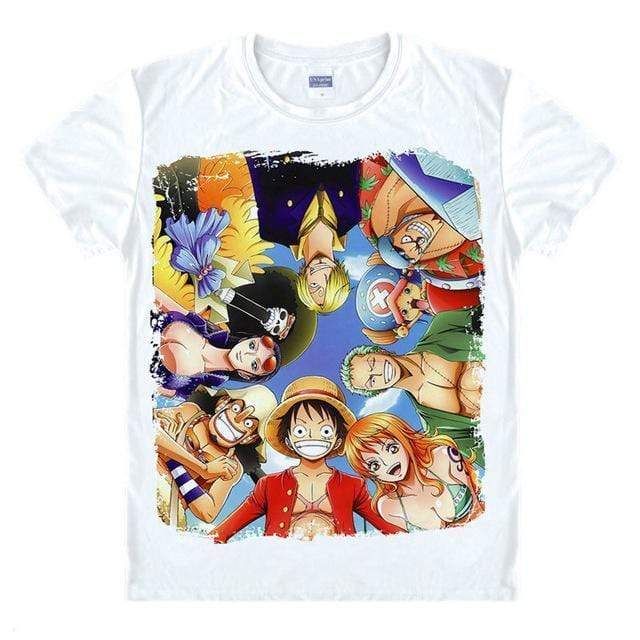 Anime Merchandise T-Shirt M One Piece Shirts - Straw Hat Pirates T-Shirt