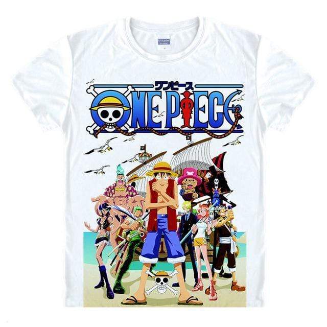 Anime Merchandise T-Shirt M One Piece Shirts - The Straw Hat Pirates T-Shirt