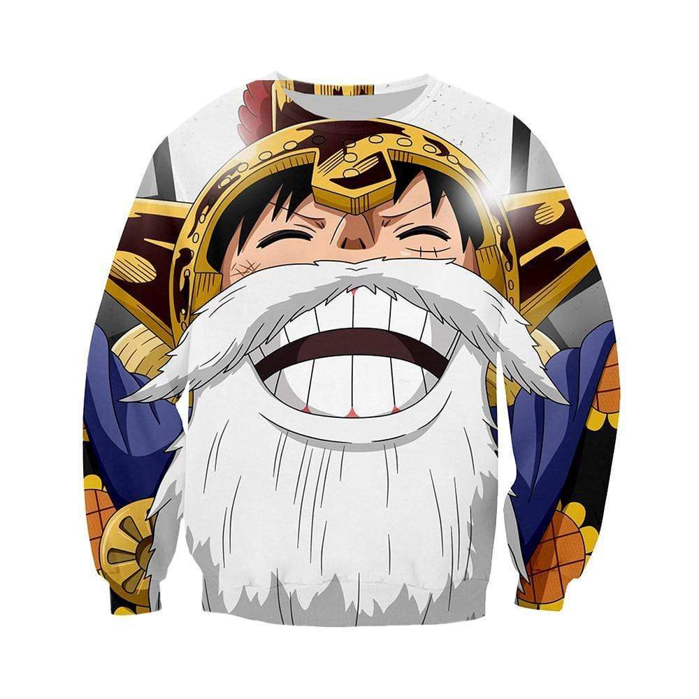 Anime Merchandise Sweatshirt M One Piece Sweatshirt - Luffy as Lucy Sweatshirt