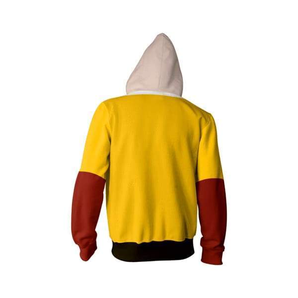OtakuForm-OP Cosplay Jacket Zip Up Hoodie / XS One Punch Man Saitama Zip Up Hoodie Jacket
