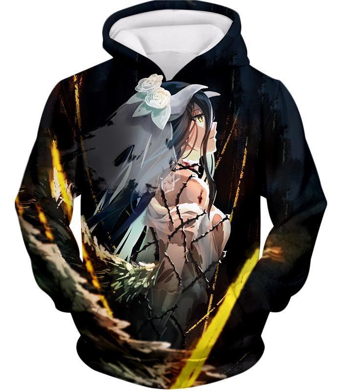 OtakuForm-OP T-Shirt Hoodie / XXS Overlord Beautiful Albedo Cute Bride Avatar Awesome Anime Promo T-Shirt