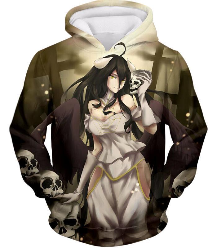 OtakuForm-OP Sweatshirt Hoodie / XXS Overlord Beautiful Albedo Infatuated with Ainz Cool Promo Anime Graphic Sweatshirt
