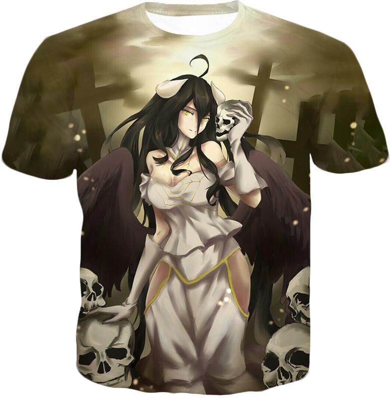 OtakuForm-OP Sweatshirt T-Shirt / XXS Overlord Beautiful Albedo Infatuated with Ainz Cool Promo Anime Graphic Sweatshirt