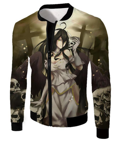 OtakuForm-OP T-Shirt Jacket / XXS Overlord Beautiful Albedo Infatuated with Ainz Cool Promo Anime Graphic T-Shirt