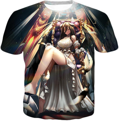 OtakuForm-OP Hoodie T-Shirt / XXS Overlord Highly Skilled Albedo Cool Guardian Overseer Awesome Graphic Promo Hoodie