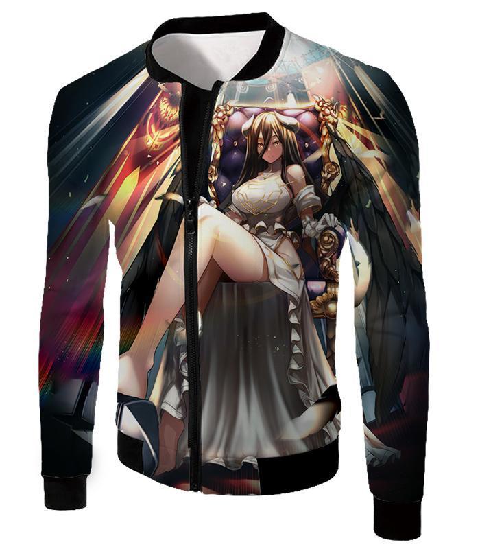 OtakuForm-OP T-Shirt Jacket / XXS Overlord Highly Skilled Albedo Cool Guardian Overseer Awesome Graphic Promo T-Shirt
