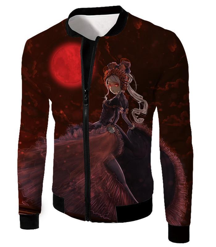 OtakuForm-OP Sweatshirt Jacket / XXS Overlord Three Floors Guardian True Vampire Shalltear Bloodfallen Cool Graphic Promo Sweatshirt