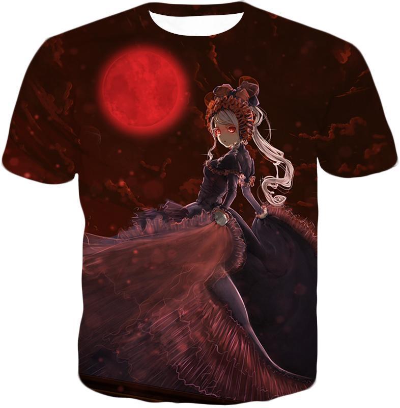 OtakuForm-OP T-Shirt T-Shirt / XXS Overlord Three Floors Guardian True Vampire Shalltear Bloodfallen Cool Graphic Promo T-Shirt